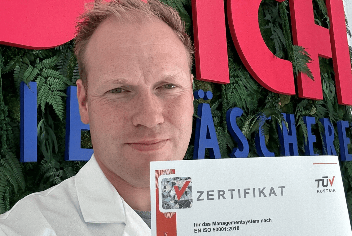 Max Stich certifiée ISO 50001